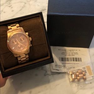 Michael Kors Rose Gold Watch